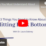 3 Things You Must Understand About Hitting Rock Bottom