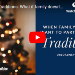 Family Traditions- What if family doesn't want to participate anymore?