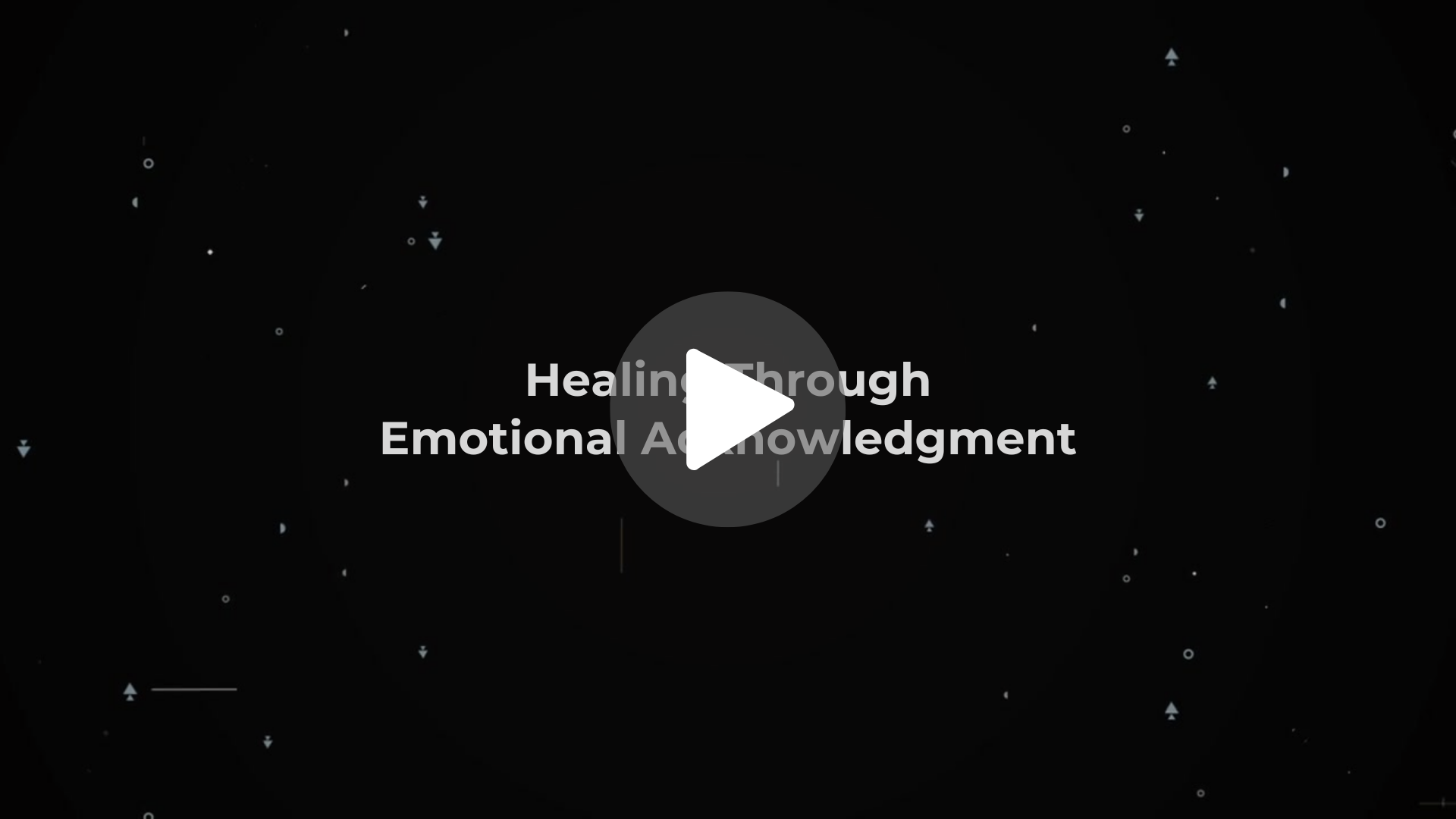 Healing Through Emotional Acknowledgment