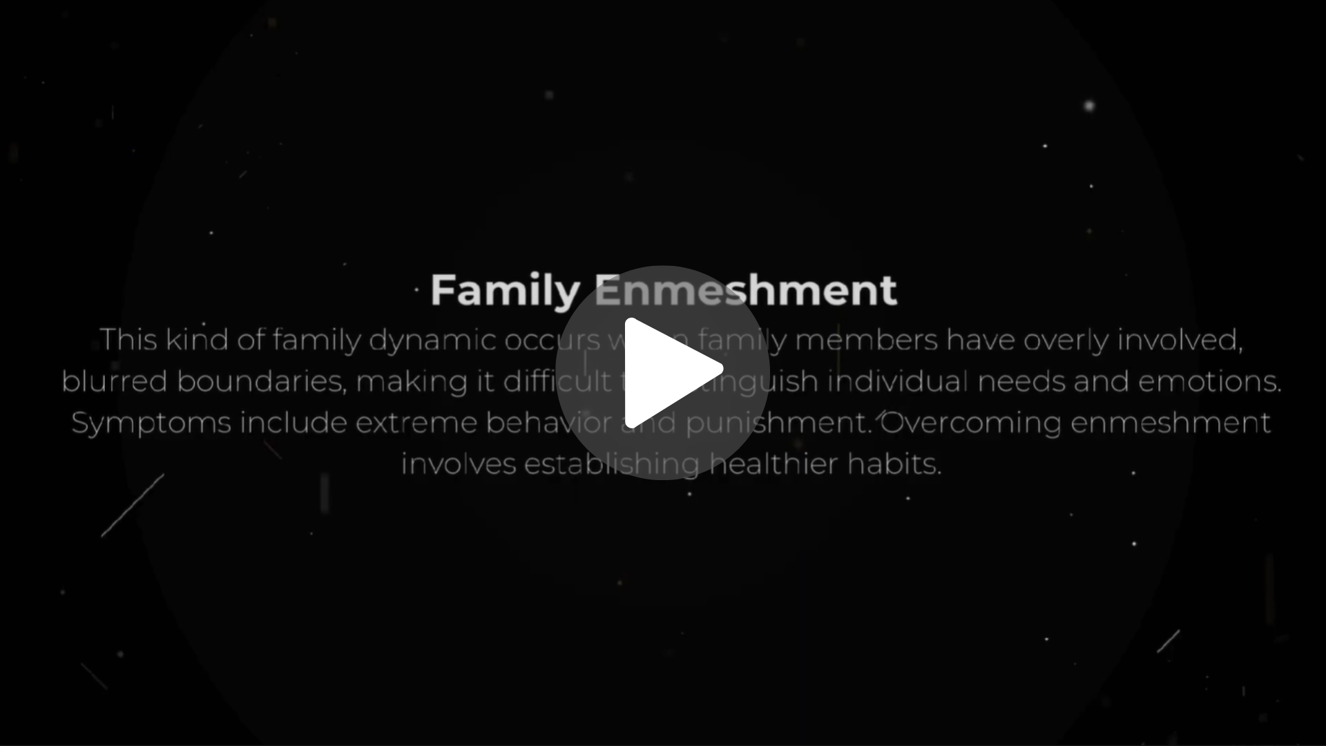 Freemium – Family Enmeshment